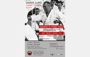 Stage avec Didier Lupo